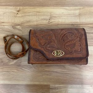 Vintage WESTERN || crossbody purse